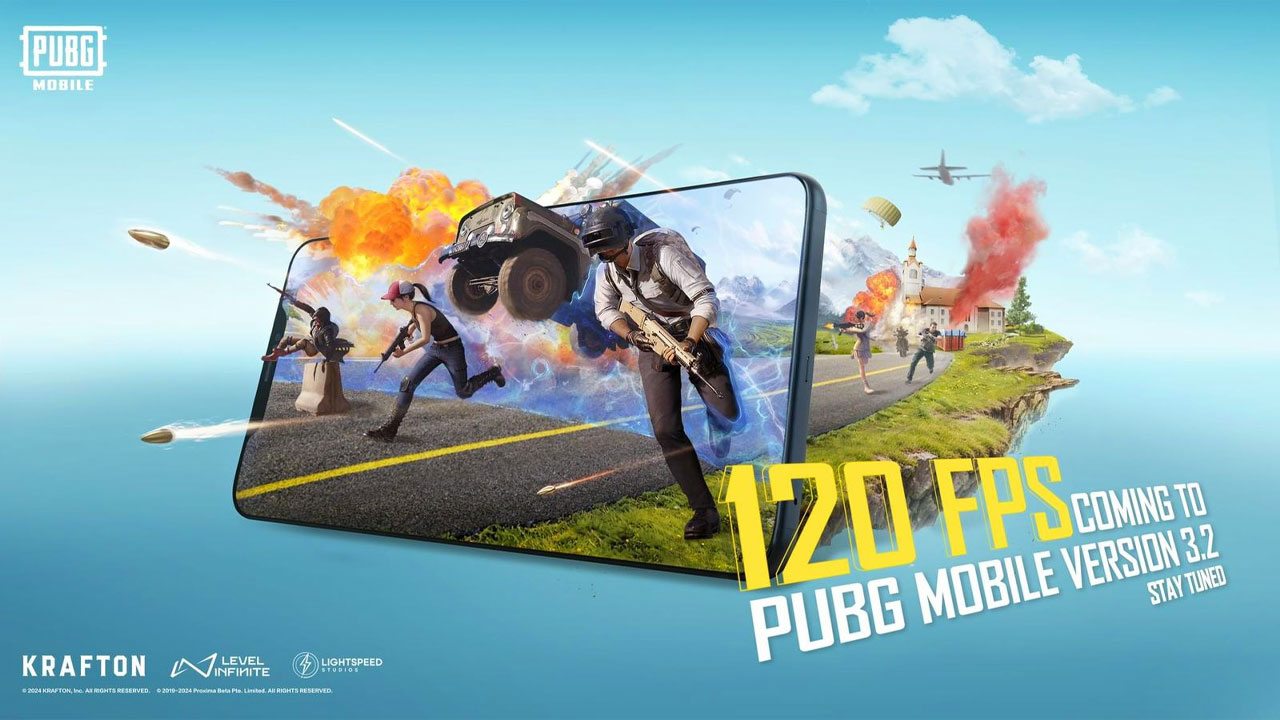 PUBG Mobile Sürüm 3.2 güncellemesi ile 120 FPS özelliği artık oyunda! 